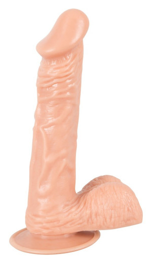 You2Toys European Lover Realistyczne dildo z jądrami, Cieliste