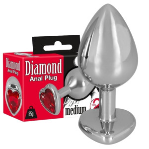 You2Toys Diamond Anal Plug - Korek analny z diamencikiem