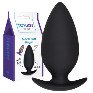 ToyJoy BUBBLE BUTT PLAYER EXPERT Gruby dyskretny korek analny dla zaawansowanych