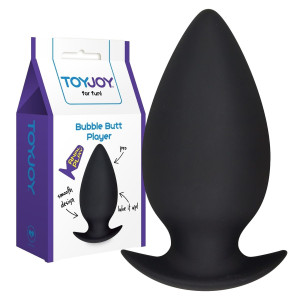ToyJoy BUBBLE BUTT PLAYER PRO Gruby dyskretny korek analny dla zaawansowanych