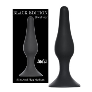 Lola Toys Slim Anal Plug M - Wąski korek analny na przyssawce