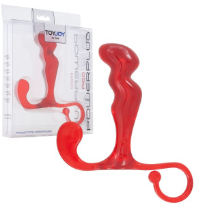 ToyJoy Masażer prostaty z uchwytem na palec, Czerwony