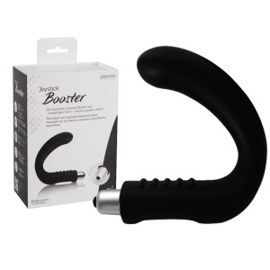 Joy Division Joystick Prostata Booster, Wibrujący masażer prosaty, Czarny