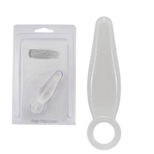 JAMMY JELLY ANAL FINGER PLUG CRYSTALL