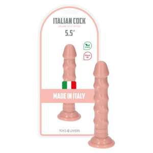 Italian Cock 5,5" Ugo Flesh Cieliste realistyczne dildo analne z przyssawką
