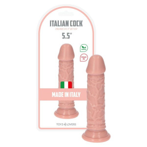 Italian Cock 5,5" Rino Cieliste realistyczne dildo analne z przyssawką
