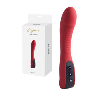 Toyz4Lovers Sweet Love Red Wibrator do punktu G, USB Czerwony Silikonowy