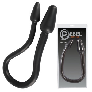 Rebel Doube Plug Długie podwójne dildo - giętkie! Dla zaawansowanych!