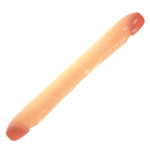 18" Realistyczne dwustronne dildo, Cieliste