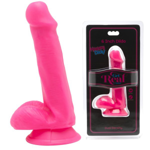 ToyJoy Happy Dicks Dildo 6' Realistyczne żylaste dildo, Różówe