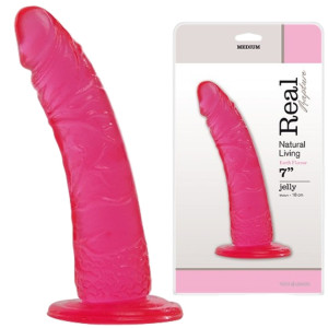 Toyz4Lovers REAL RAPTURE PINK 7" Realistyczne dildo z żyłami, Różowe