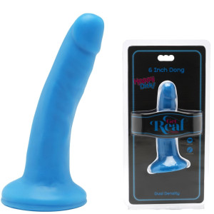 ToyJoy Happy Dicks Dong 6' Realistyczne żylaste dildo, Niebieskie