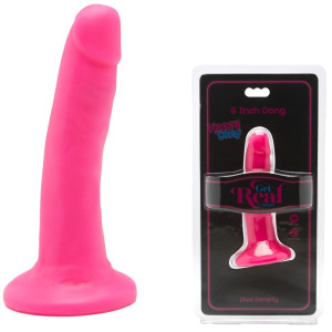 ToyJoy Happy Dicks Dong 6 Realistyczne żylaste dildo, różowe