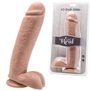 ToyJoy Get Real 26 cm Realistyczne grube dildo cieliste z przyssawką