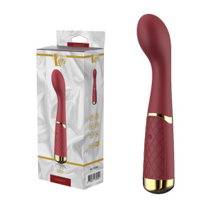 Dream Toys ROMANCE LUCY Wibrator do punktu G, USB Czerwony