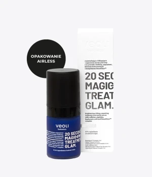 Rozświetlająco-liftingująco-naprawcze serum pod oczy i na powieki z kofeiną, peptydami, kwasem hialuronowym i kompleksem Beautifeye™️ 20 SECONDS MAGI