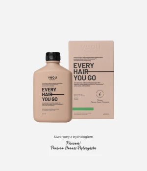 Wzmacniająco-odżywczy szampon poprawiający kondycję skalpu z 0,5% Chromazone™, aminokwasami i melatoniną EVERY HAIR YOU GO