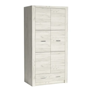 Szafa Monteri 96 cm Biały Kraft