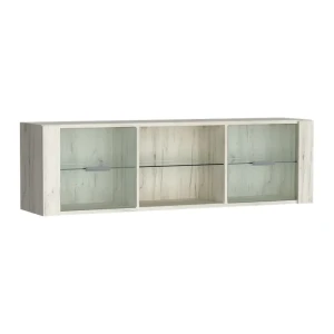 Półka szklana Monteri 138 cm Kraft Biały