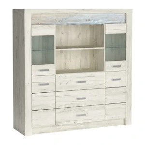 Komoda duża Monteri 137 cm Kraft Biały