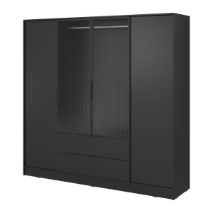 Szafa Melly 4DRM Drazek czarna
