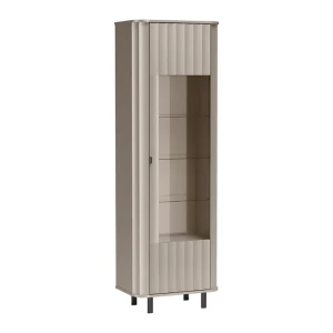 Witryna Belvero 65 cm Clay Gray