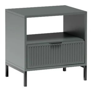 Stolik nocny Delvani 55 cm Stone Green