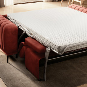 Sofa z materacem Gandi 140 | Funkcja spania | stelaż włoski WERSAL