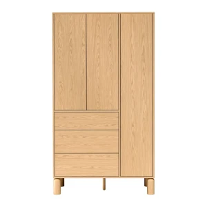 Szafa Orvico 110 cm dąb bookmatch