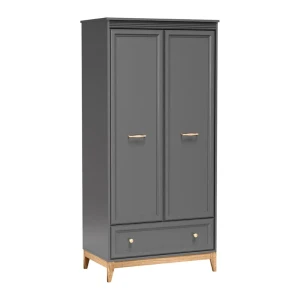 Szafa Harton 92 cm szary diamentowy