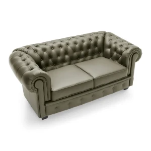 Sofa Chesterfield 2 - Skóra naturalna