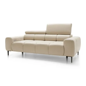 Sofa elektryczna Plaza 3E - Skóra naturalna