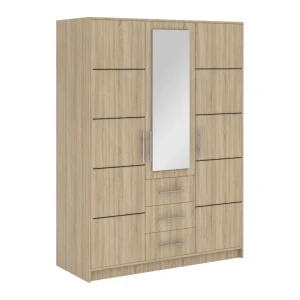 Szafa Como 3D 147 cm sonoma