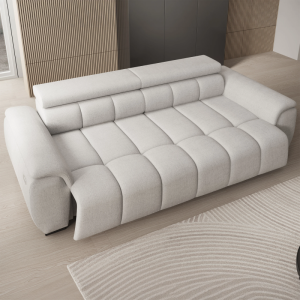 Stylowa sofa Alvin elektryczna z ruchomymi zagłówkami