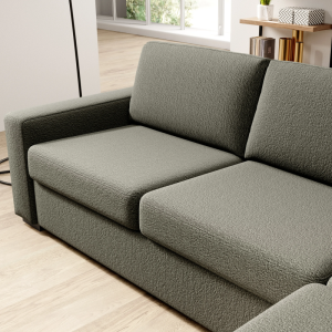 Narożnik Vanilla L160 funkcja spania z materacem WERSAL