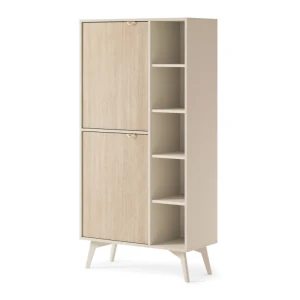 Regał Grove 80 cm Beż