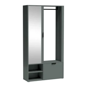Garderoba z lustrem Vigo Uni 100 cm Green Stone