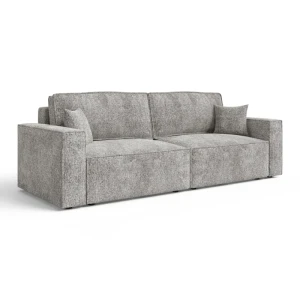 Sofa ARON S z dużą powierzchnią spania | Rozkładana | Tkanina Bella 55