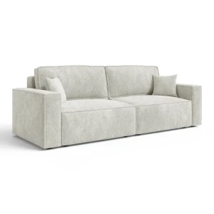 Modna sofa ARON S z funkcją spania | Rozkładana | Tkanina Coral 15