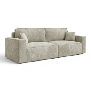 Elegancka sofa wypoczynkowa ARON S | Rozkładana | Tkanina Coral 65