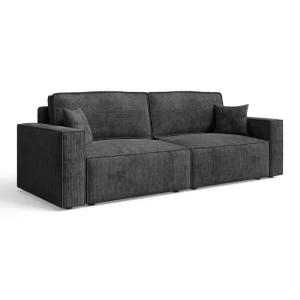 Praktyczna sofa ARON S z pojemnikiem | Rozkładana | Tkanina Poso 135