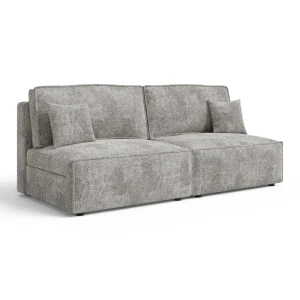 Sofa ARON S MINI do spania z pojemnikiem | Rozkładana | Tkanina Bella 55