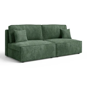 Nowoczesna sofa ARON S MINI do salonu | Rozkładana | Tkanina Coral 20