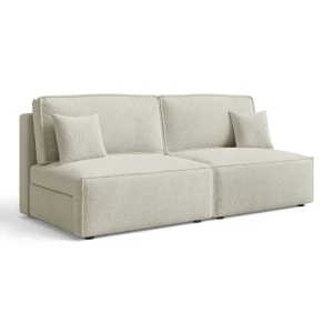 Nowoczesna sofa ARON S MINI do salonu | Rozkładana | Tkanina Quelle 03