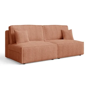 ARON S MINI sofa z dużą powierzchnią spania | Rozkładana | Tkanina Tilia 52