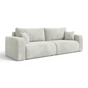 Elegancka sofa LARGO S z funkcją spania | Rozkładana | Tkanina Coral 70