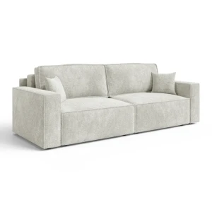 Sofa-narożnik ARON S CORNER do salonu | Rozkładany | Tkanina Coral 15