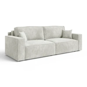 Nowoczesny ARON S CORNER sofa-narożnik | Rozkładany | Tkanina Coral 70