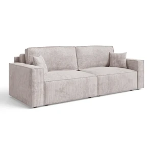 Stylowy ARON S CORNER sofa-narożnik | Rozkładany | Tkanina Poso 100