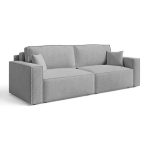 Sofa-narożnik ARON S CORNER do salonu | Rozkładany | Tkanina Quelle 83